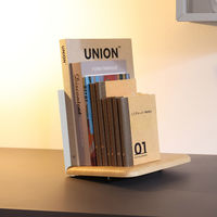 林製作所 AnoTana ブックスタンド~ほんのこしかけ~ ホワイト/木目 YS-B02W-N 1個（直送品）