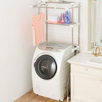 PORISHスライド式ランドリーラックPS12 1セット（3台）