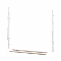 アイリスオーヤマ 木目調窓枠物干し MW-W190N 1セット（3台）