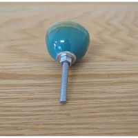 ポッシュリビング セラミックノブ φ3.5cm×D3cm セラミック/アイアン 30598 1セット(2個)（直送品）