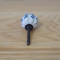 ポッシュリビング セラミックノブ φ3cm×D3cm セラミック/アイアン 30595 1セット(2個)（直送品）