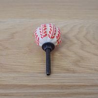 ポッシュリビング セラミックノブ Φ3cm×D3cm セラミック/アイアン 30594 1セット(2個)（直送品）