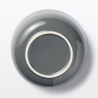 無印良品 磁器 ペット用フードボウル 小 グレー 良品計画