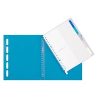 マルマン クラルテ バインダー A5 20穴 ブルー F415-02 1冊