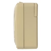 ノア精密 MAG（マグ）電子音目覚まし時計 ミニモク ナチュラル 幅65×奥行40×高さ70mm[ アナログ アラーム] 1個