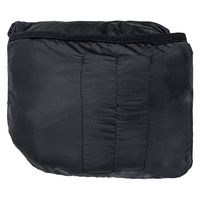 ヤマショウ 洗えるインナーベスト ブラック 3Lサイズ YBC-002BK3L 1枚（直送品）