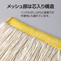 テラモト FXメッシュ替糸　260g （Ｊ） ホワイト 幅240mm 屋内用  CL3745218　1枚