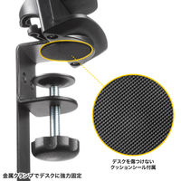 サンワサプライ タップホルダー付きバッグハンガー PDAーSTN72BK 1個