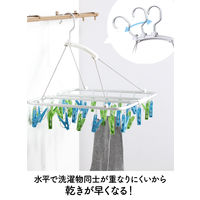 シービージャパン 室内干しハンガー30 BK 1セット（3個）