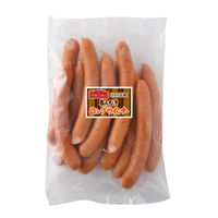 スターゼン 天然羊腸使用 あらびきロングウインナー 6kg 087-6 1セット(500g×12袋)（直送品）