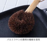 業務用 亀の子束子 PRO 鉄器洗い 大 頑固な焦げ付き・こびり付きを落としに 1個 亀の子束子西尾商店