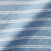 無印良品 綿天竺 敷ふとん用 カバー３点セット Ｓ シングルサイズ用 ブルーボーダー 良品計画