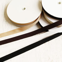 日本紐釦貿易 薄手平織テープ 15mm巾×30m巻 黒 IC1254-15MM-5 1巻30m（直送品）