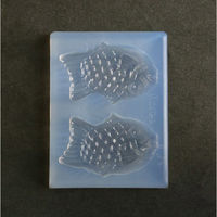 亀島商店 スイーツ レジンクラフト用 ソフトモールド たい焼きLサイズ 1個入 KAM-REJ-405 1セット(2個)（直送品）