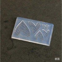 亀島商店 スイーツ レジンクラフト用 ソフトモールド チョコピック 1個入 KAM-REJ-442 1セット(2個)（直送品）