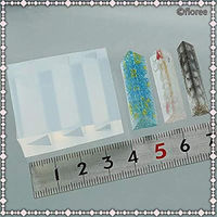 亀島商店 スティック レジンクラフト用 ソフトモールド 三角柱 レジン専用 1個入 KAM-REJ-518 1セット(2個)（直送品）