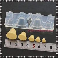 亀島商店 クリスマス レジンクラフト用 ソフトモールド クリスマスベル 1個入 KAM-REJ-505 1セット(2個)（直送品）