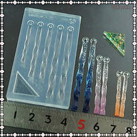 亀島商店 スティック レジンクラフト用 ソフトモールド ラインスパイラル 1個入 KAM-REJ-534 1セット(2個)（直送品）