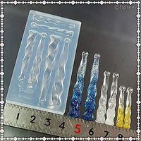 亀島商店 スティック レジンクラフト用 ソフトモールド フレアスパイラル 1個入 KAM-REJ-533 1セット(2個)（直送品）