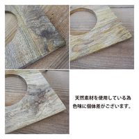 ポッシュリビング ダストボックス スクエアS　W12×D12×H17cm マンゴーウッド/アイアン 41319 1個（直送品）