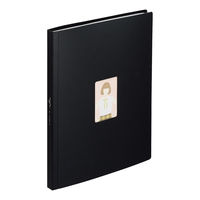 リヒトラブ myfa（ミファ） トレーディングカードコレクションファイル ブラック N3332ー24 30冊