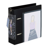 リヒトラブ myfa（ミファ） コレクションファイル ミニ ワイド ブラック F3321ー24 10冊