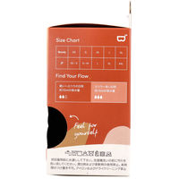 BOODY 吸水サニタリーショーツ ブリーフ 普通～多い日用 L ブラック 9351383056094 1箱（1枚入）