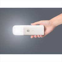 ヤザワコーポレーション 乾電池式人感明暗ナイトライトホルダー NBHSMN69WH 1個（直送品）