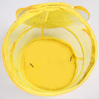 アストロ 風でも飛ばないゴミ袋入れ イエロー 822-09 1個（直送品）