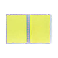 サンスター文具　ゴムバンド付クリアファイル　5ポケット＋ファスナーポケット　ハローキティ　チェック　S2172542　1枚