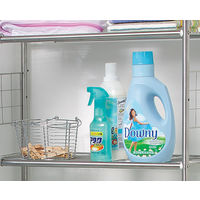 アイリスオーヤマ オールステンレスランドリーラック　ホワイト ASー192LR 1セット（3台）