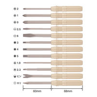 ベッセル ファミドラ12差替ドライバー本革巻 TD-812LR 1セット（直送品）