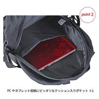 スワン CAPTAIN STAG リュックサック 30L 1324 レッド 1個（直送品）