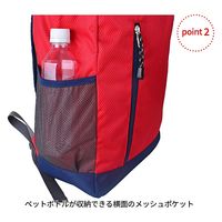 スワン CAPTAIN STAG リュックサック 26L 1318 レッド 1個（直送品）