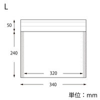【アウトレット】【Goエシカル】訳あり 紙製クッション封筒　L　茶　1パック（5枚入）　シモジマ