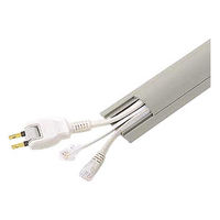 サンワサプライ ケーブルカバー（グレー） CA-R50GY 1個（わけあり品）