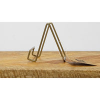 ポッシュリビング ディスプレイスタンドS アンティークゴールド W8×D8×H8cm アイアン 63983 1セット(2個)（直送品）