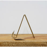 ポッシュリビング ディスプレイスタンドL アンティークゴールド W12×D12×H12cm アイアン 63984 1セット(2個)（直送品）