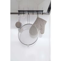 山崎実業 マグネットレンジフードフック タワー tower ブラック 4840 1個