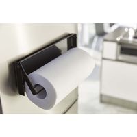 山崎実業 片手でカットマグネットキッチンペーパーホルダー タワー tower ブラック 4942 1個