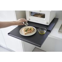 山崎実業 キッチン家電下スライドテーブル タワー tower ブラック 2106 1個