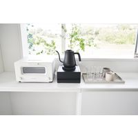 山崎実業 引き出し付キキッチン家電下ラック タワー tower ブラック 2019 1個