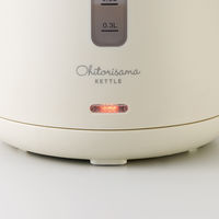 アピックスインターナショナル 電気ケトル アイボリー AKE-377 1個