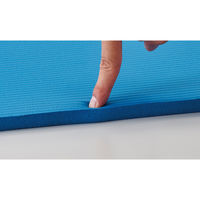 ゼット学校体育 ストレッチマットEX ブルー ZM1651 1セット(1枚入×1)（直送品）