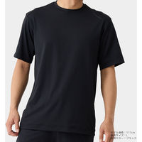 VENEX(ベネクス) スタンダードドライ＋ 【一般医療機器】 ショートスリーブ メンズ M ブラック 6572 1枚（直送品）