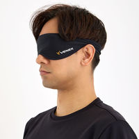 VENEX(ベネクス) アイマスク L-XL ブラック 6106 1個（直送品）