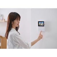 エスコ テレビドアホン(WiFi対応) EA864BB-42 1台（直送品）