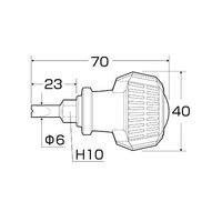 エスコ 4本組 ビスブレイクスタビードライバー EA557WC 1セット(2セット)（直送品）