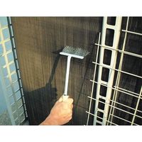 エスコ 100x200mm フィンクリーナーブラシ EA109WS-1 1セット(2本)（直送品）