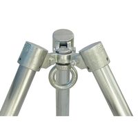 エスコ 48.6mm 単管・足場パイプ専用三脚ヘッド EA987FE-11A 1個（直送品）